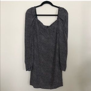 Zara Dress XS Polka Dot Mini